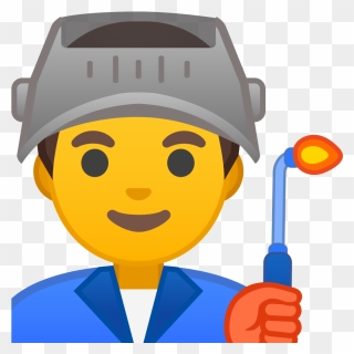 Man Factory Worker Icon - Factory Worker Cartoon Png Clipart
