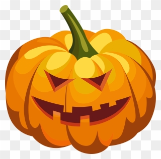Halloween Jack O Lantern Clipart Clipart Stock Scary - Jack O Lantern Transparent Background - Png Download