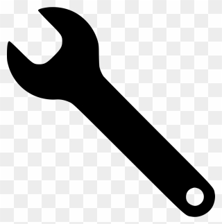 Tools Transparent & Png Clipart Free Download - Wrench Tool Icon Png