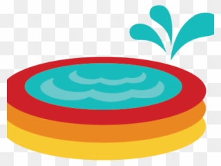 Pool Clipart Hat - Kiddie Pool Clipart - Png Download