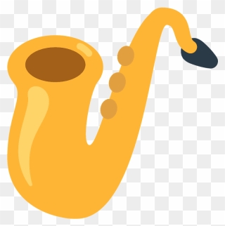Saxophone Emoji Clipart - Saxophone Emoji Png Transparent Png