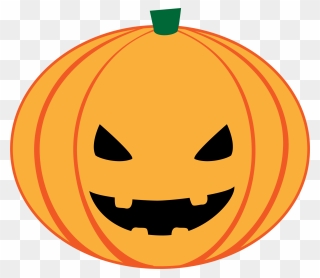 Jack O" Lantern Halloween Icon - Jack-o'-lantern Clipart
