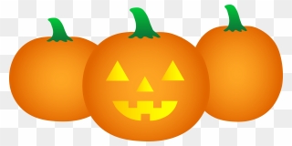 Free Pumpkin Clipart - Halloween Pumpkins Clip Art - Png Download
