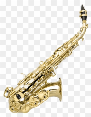 Transparent Saxophone Player Clipart - Yamaha Curved Soprano Saxophone - Png Download