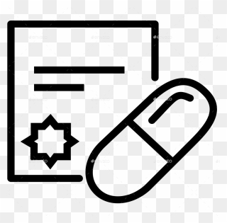 20 Medicine Drugs Pills Line Icon Clipart , Png Download - Pharmaceutical Drug Transparent Png
