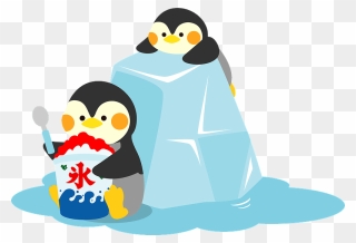 Penguins Play On Ice Clipart - Adã©lie Penguin - Png Download