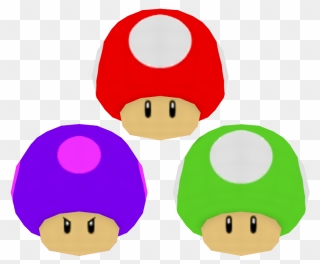 Mario Mushroom Png - Super Mario 3d Land Clipart