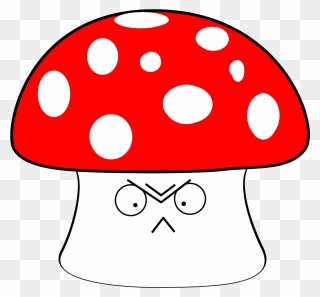 Smurf Mushrooms Clipart