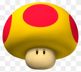 Mushroom Clipart Super Mario - Mario Kart Giant Mushroom - Png Download