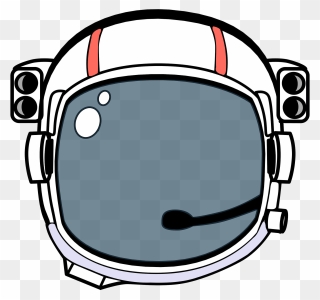 Astronaut Helmet Clipart - Png Download