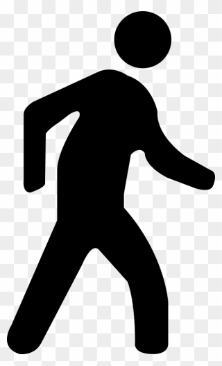 Svg Png Icon Free - Icon Walking Man Png Clipart
