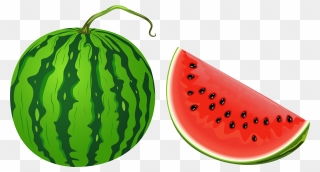 Watermelon Clipart Whole - Watermelon Clipart - Png Download
