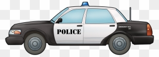 Policeman Car Clipart - Police Car Clipart Png Transparent Png