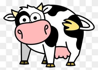 Cartoon Cow Clipart - Png Download