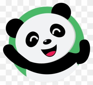 B2b Clipart Peer Teaching - Panda Teacher Cartoon - Png Download