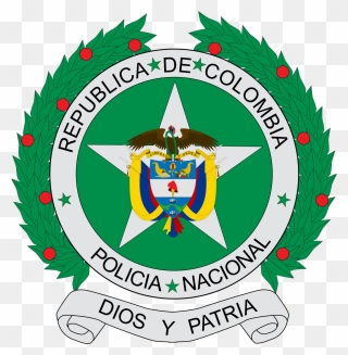 Paramilitary Police Cliparts - Colombian National Police - Png Download