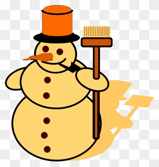 Key Clipart Yellow - Yellow Snowman - Png Download