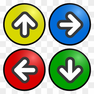 Direction Arrows Clipart - Png Download