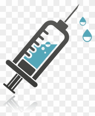 Syringe Injection Medical Icon Free Frame Clipart - Injection Clipart Png Transparent Png