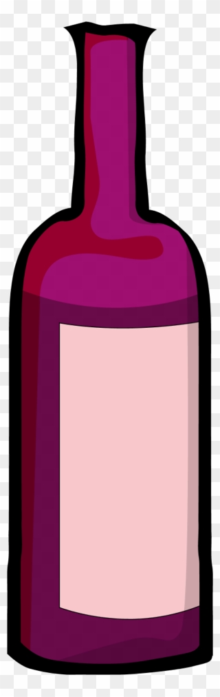 Wine Bottle Clip Art Image - Clip Art - Png Download
