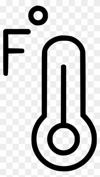 Fahrenheit Thermometer Temperature - Fahrenheit Thermometer Png Clipart