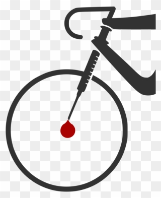 Line,bicycle,wheel - Bike Wheel Cartoon Png Clipart