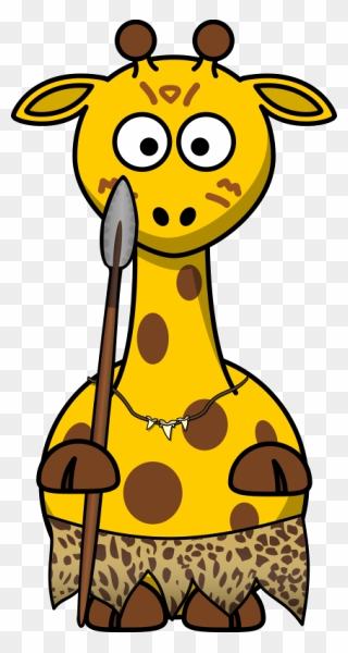 Giraffe Wild - Giraffe Animals Picture Cartoon Clipart
