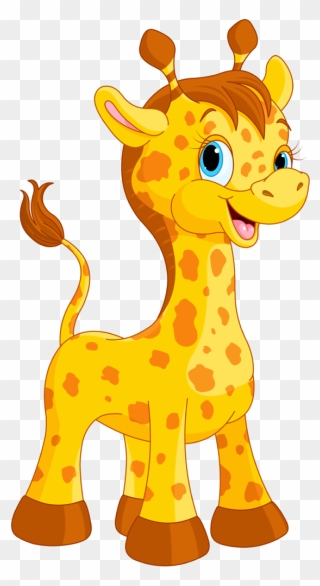Giraffe Clipart Girrafe - Animated Giraffe Png Transparent Png