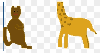 Clipart Giraffe Tail, Clipart Giraffe Tail Transparent - Giraffe - Png Download