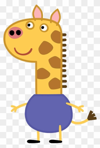 Gerald Giraffe - Peppa Pig Gerald Giraffe Clipart