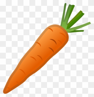 Carrot Clipart Transparent Background, Carrot Transparent - Emoji Carrot - Png Download