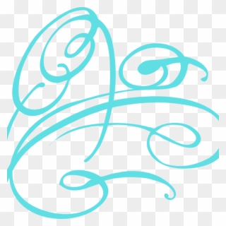 Swirl Clipart Teal - Swirl Clip Art - Png Download