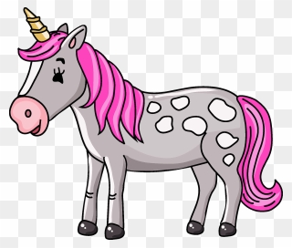 Unicorn Clipart - Mane - Png Download