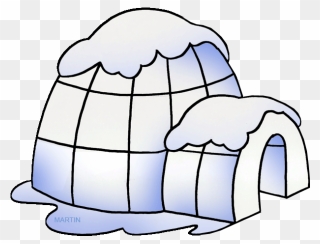 Igloo - Transparent Background Igloo Clipart - Png Download