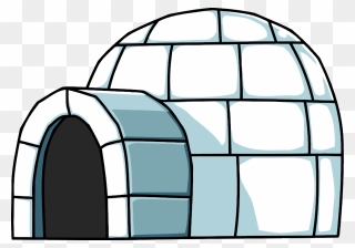 Igloo Clipart Transparent Background, Picture - Transparent Background Igloo Clipart - Png Download