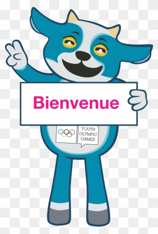 Youth Winter Olympics 2020 Mascot Clipart