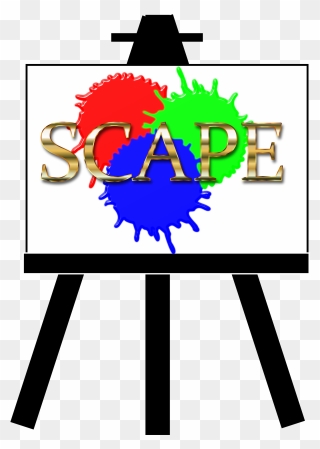 Scape Canvas Clip Arts - Clip Art - Png Download