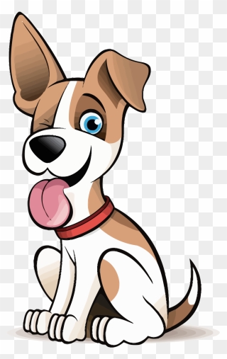 Cute Cartoon Dog Clipart - Png Download