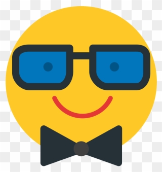 Cool Whatsapp Hipster Emoji Png Clipart Transparent Png