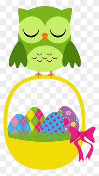 Clipart Easter Owl - Easter Owl Clip Art - Png Download