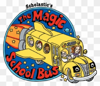 Transparent School Bus Clip Art - Magic School Bus 90s - Png Download