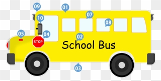 India Clipart Bus - School - Png Download