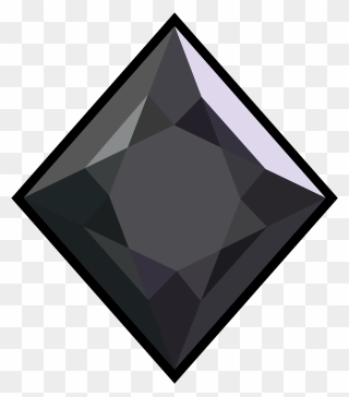 Gemstone Black Png - Steven Universe Black Diamond Gemstone Clipart