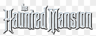 Haunted Mansion Font Sign Clipart