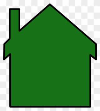 Dark House Clipart Png Royalty Free Stock Dark Green - Green House Outline Clipart Transparent Png