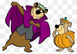 Clipart Halloween Hayride - Yogi Bear Halloween - Png Download