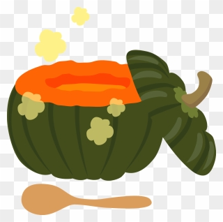 Pumpkin Soup Clipart - かぼちゃ スープ フリー 素材 - Png Download