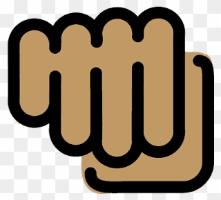 Oncoming Fist Emoji Clipart - Emoji - Png Download