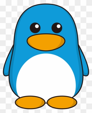 India Clipart Penguin - Pingüino Azules Para Dibujar - Png Download
