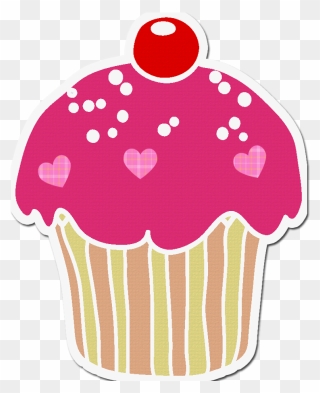 Transparent May Clipart - Cupcakes Mother Day Clipart - Png Download